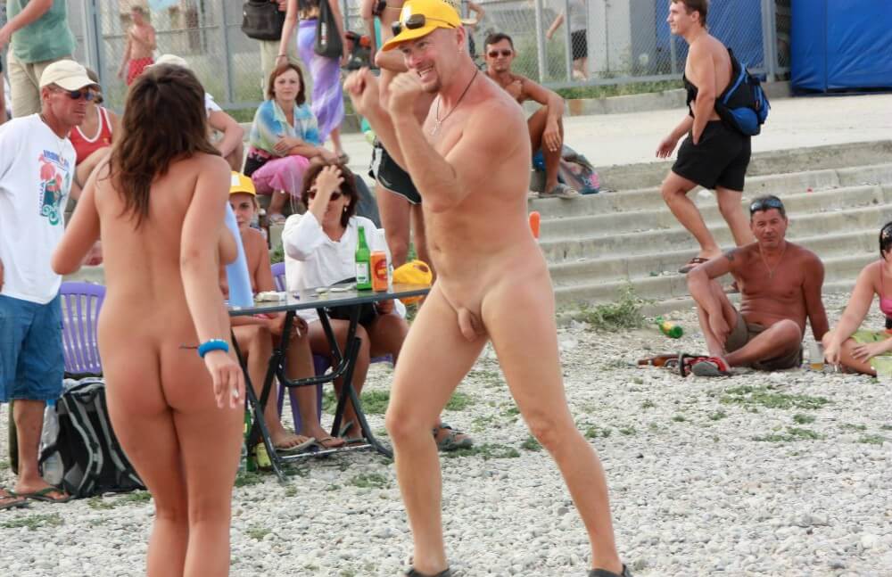 Pics Neptune Beach Cleanup - Naturism is based on love for oneself and nature