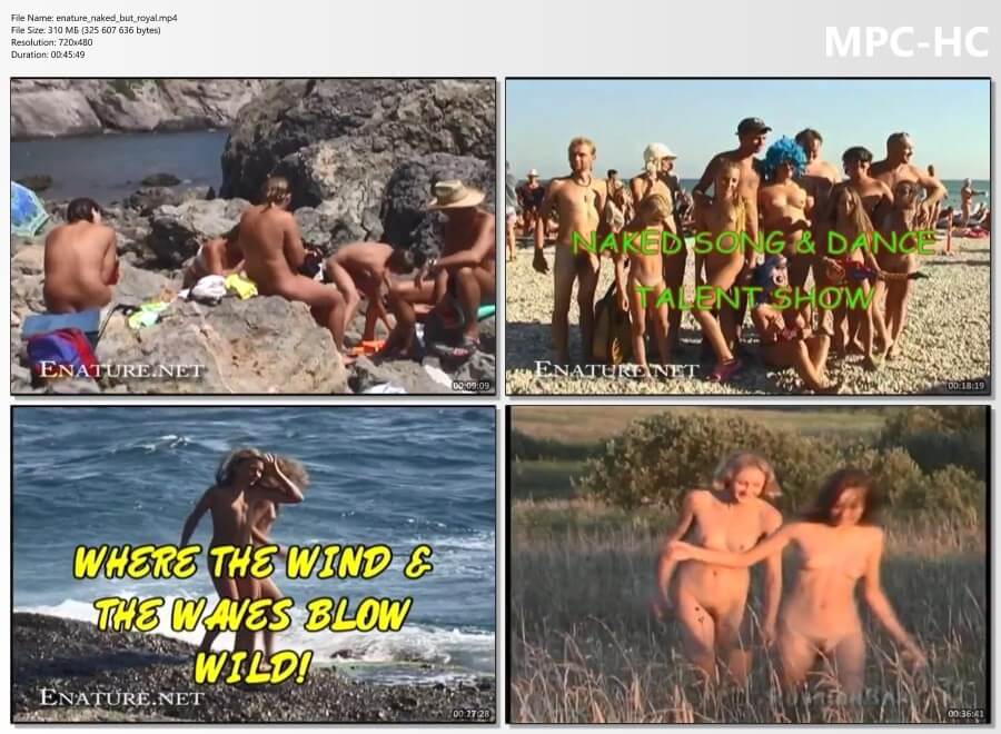 Enature - Naked royal vacation at sea - True nudism began here