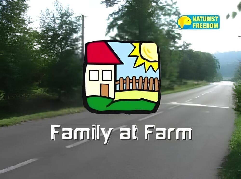 Naturist Freedom: Family at Farm - It is a way to get closer to nature and its rhythms