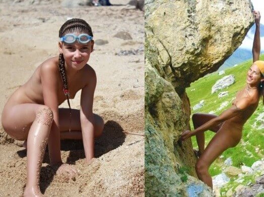 College Walk photos - Lightness and ease as the main traits of naturists