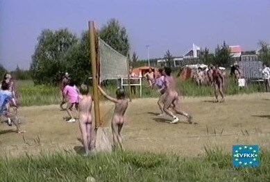 EVFKK - Miss Volleyball - Nudity is part of natural existence