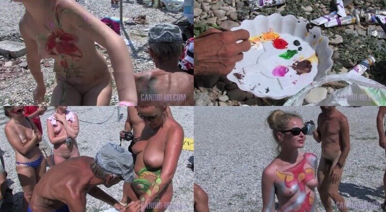 Body Art Festival 2008 Part 1 - Nudism brings joy and pleasure