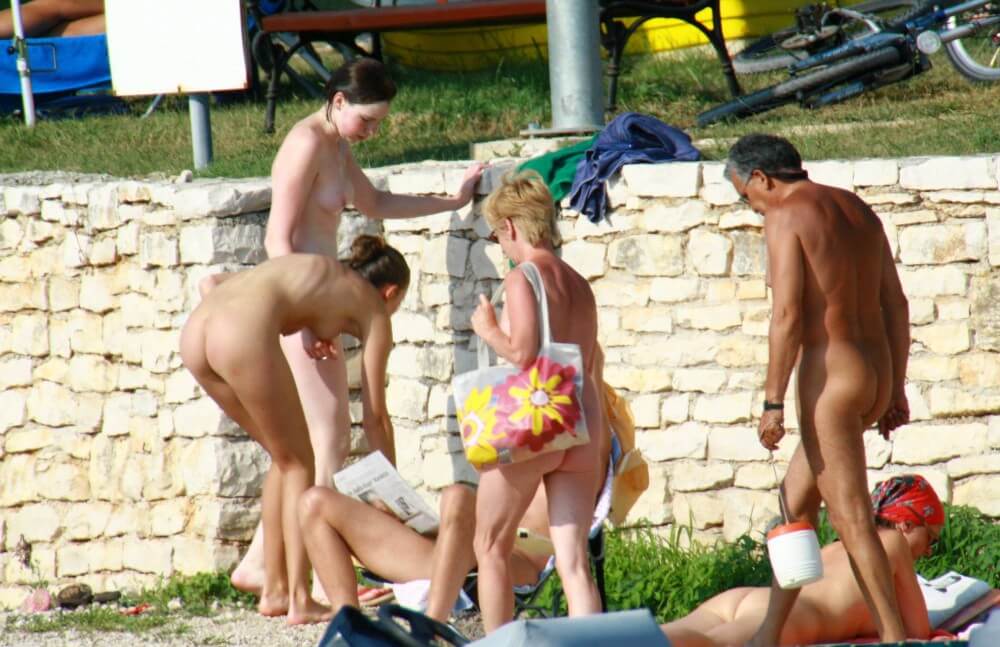 Nude Duet Girls Rail Climb Photo Set - The natural beauty of the body is revealed in nudism