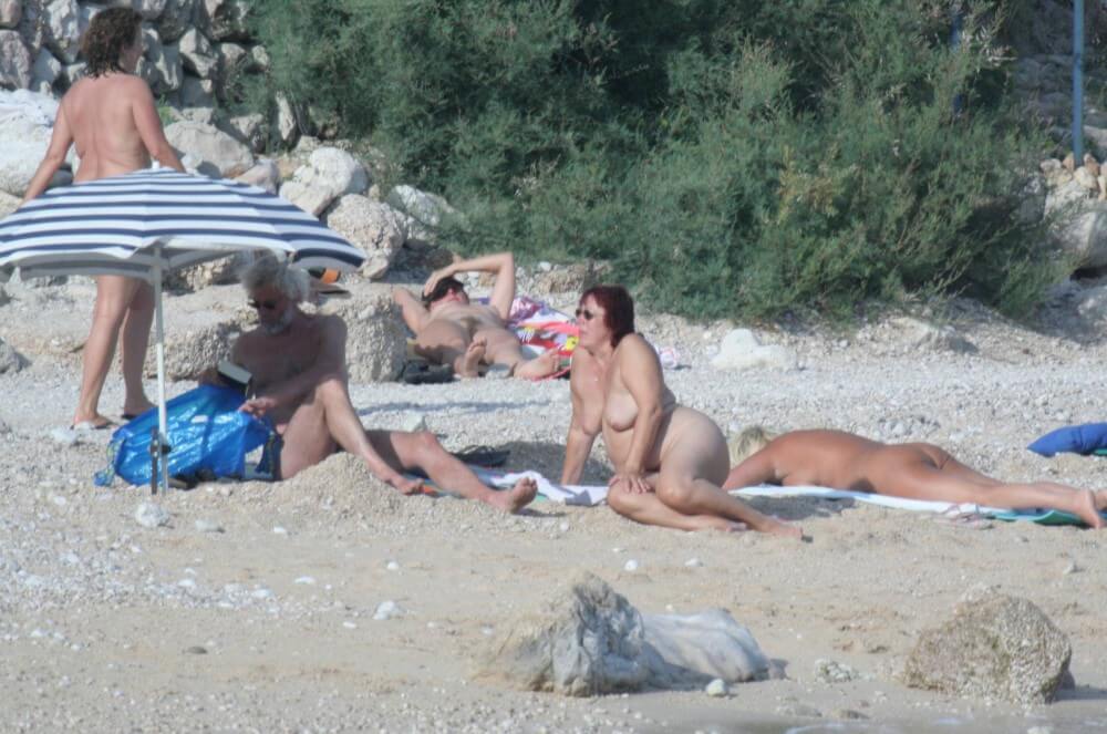 Croatian Baska Beach pics - This is the culture of nudism