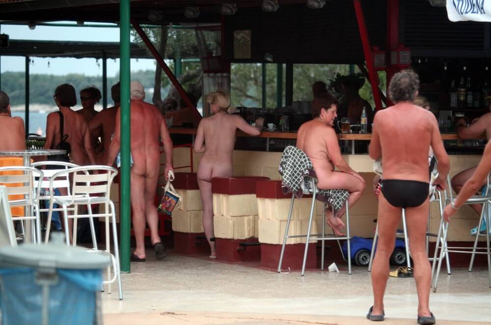 Outdoor diner view - Naturism teaches you to accept yourself and others