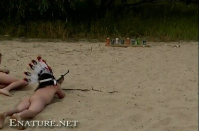 Enature - naked shoot out - Naturists are open to the world and the environment