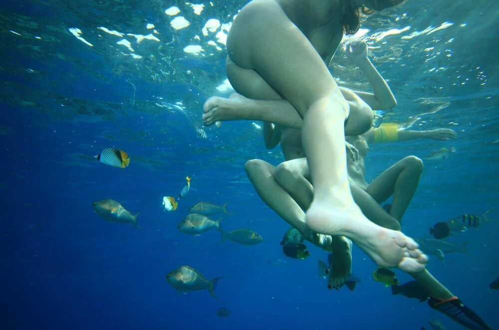 Egyptian Snorkelers Part - Nudism helps overcome shyness and insecurities
