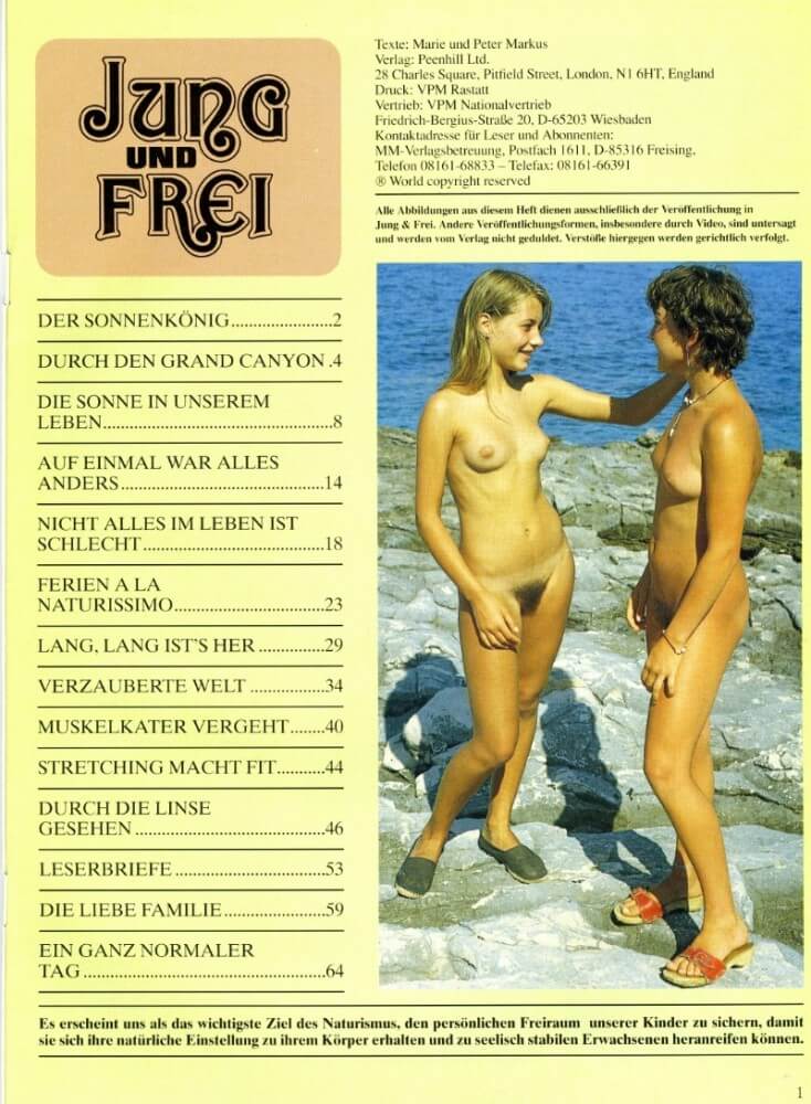 Jung und Frei Nr 76 - Naturism and nudism are a path to spiritual peace