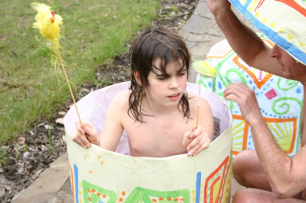 Easter 2X Eggs Outdoors photos - The idea of personal freedom and self-acceptance is important in our nudist community