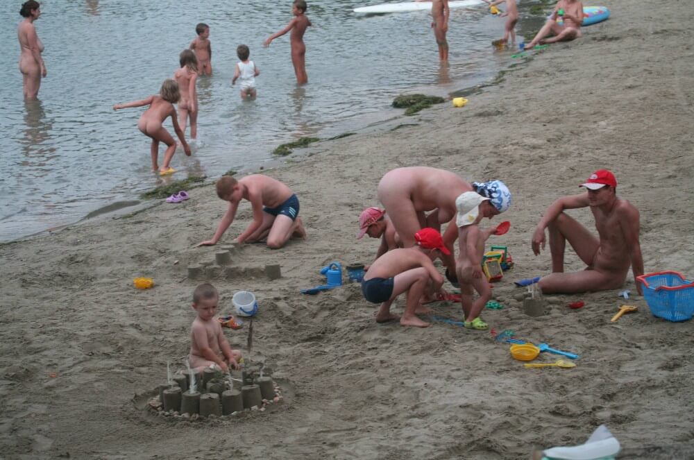 Nude Mom Nurture Series photos - Naturism creates harmony with the environment