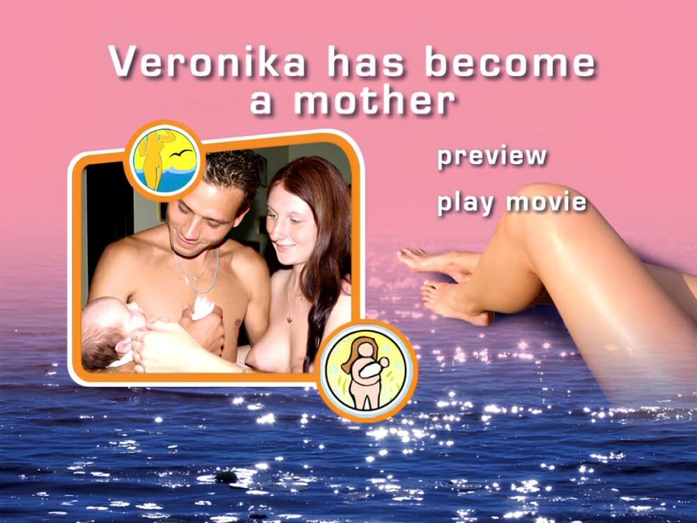 Naturist Freedom: Veronika Has Become a Mother - It values honesty and sincerity in trusting the nudists around you