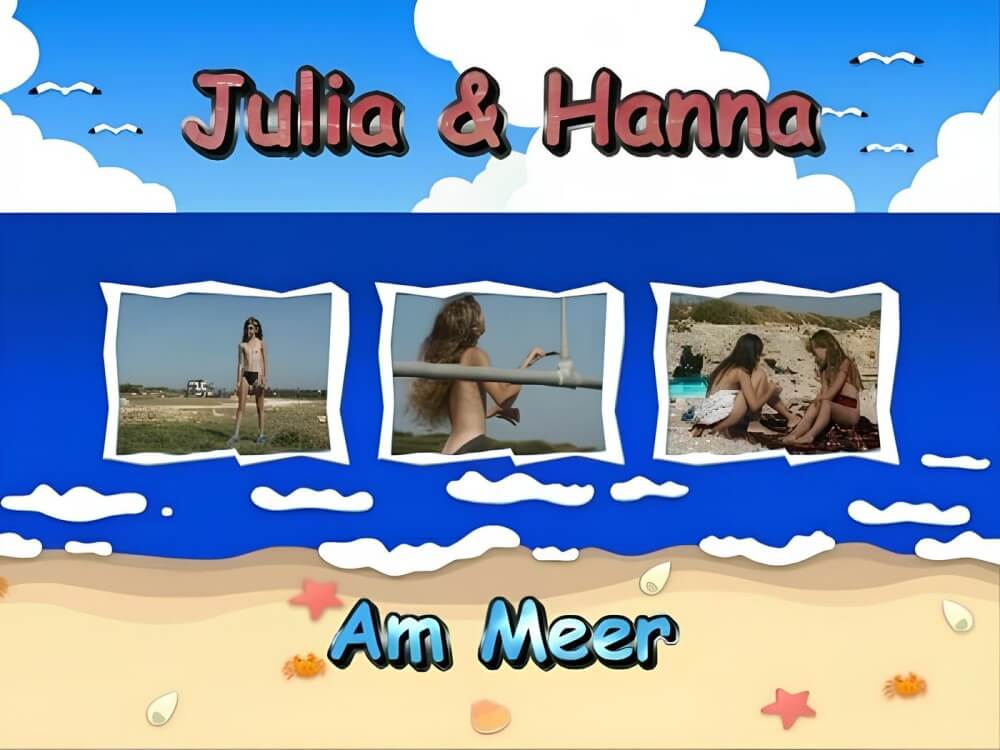 Naturistin: Julia und Hanna am Meer - Naturists view nudity as a philosophy of life