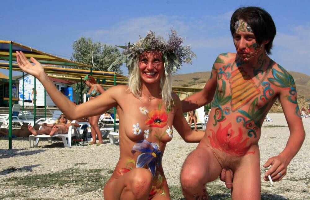 Sand Beach Goddess Two pics - Nudism teaches us to appreciate the present and be honest