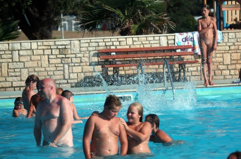 Naturist Pool Girls Profile pics - Naturism and nudism value openness of mind and body