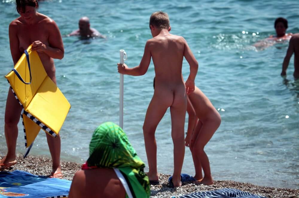 Water Camp pics - Nudism brings joy to life