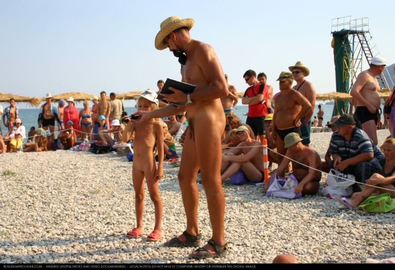 Naturist Pageant Line Up photos - Interaction with nature through naturism and nudism
