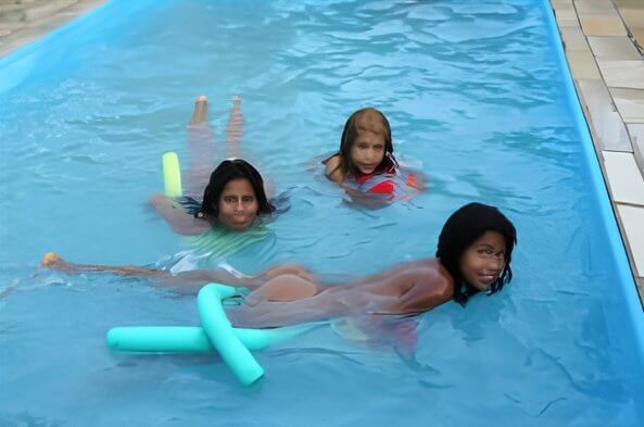 Tropic Pool Side Day - Brazil resort - Naturists view nudity as a philosophy of life