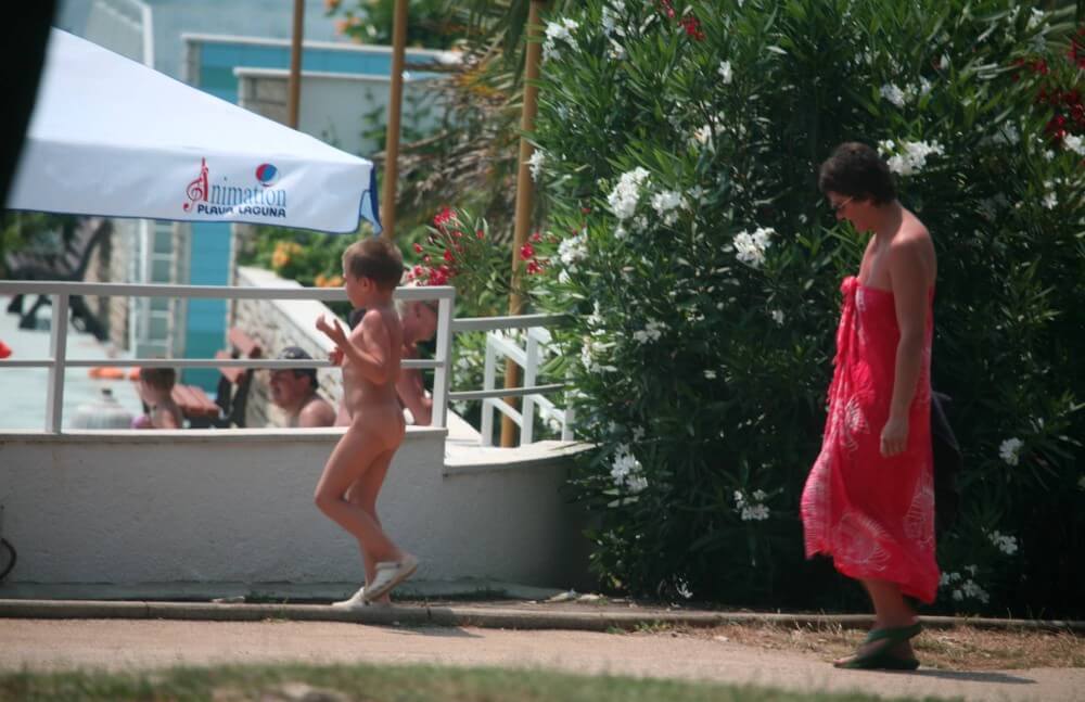 Naturist Pool Walkaround pics - The underlying principle of nudism and naturism is the value of harmony and balance