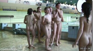 In a pool named Argentina Full HD - Naturism and nudism help you overcome your fears