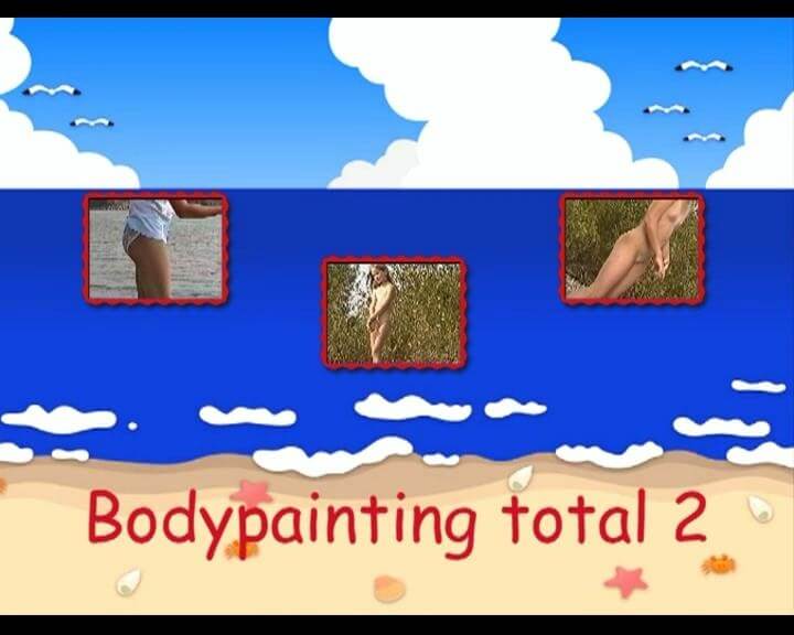 Naturistin: Bodypainting Total 2 - Naturism is based on love for oneself and nature