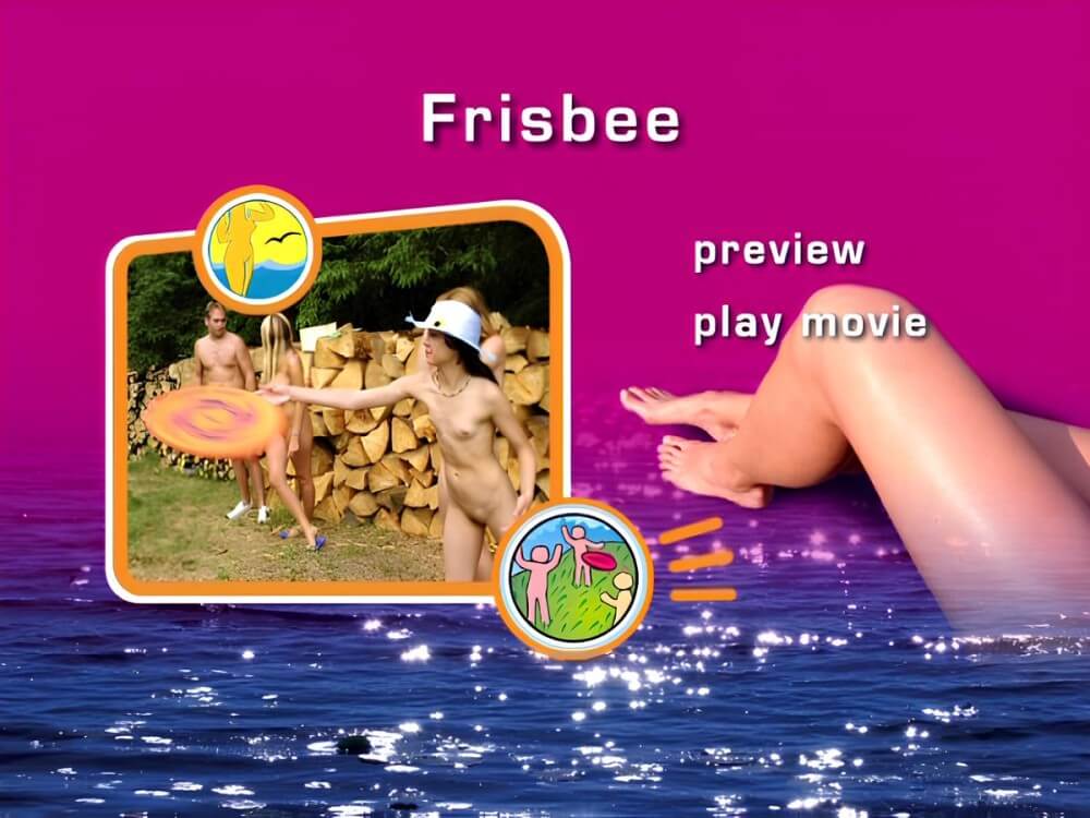 Naturist Freedom - Frisbee DVD - Travel with elements of naturism