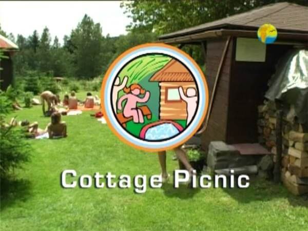Naturist Freedom: Cottage Picnic DVD - Taking Off Ones Clothes