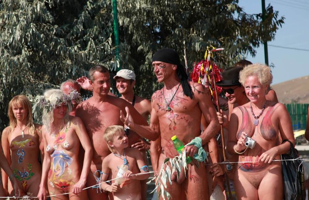 Naturist Day From Behind pics - A love of the sun and fresh air are important values for those who practice naturism and nudism