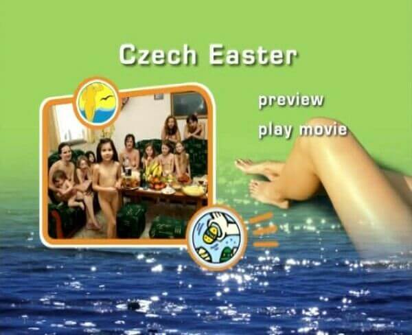 Naturist Freedom: Czech Easter DVD - Unrestricted freedom is a core value in nudism and naturism