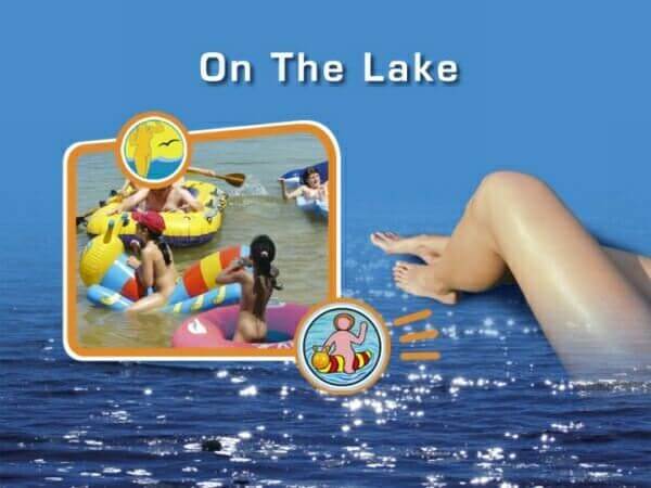 Naturist Freedom: On the lake - The practice of naturism promotes inner harmony and peace