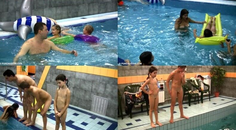 Contests In The Water 1 - One of the most striking examples of naturism