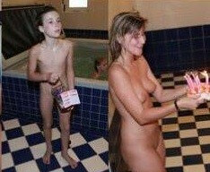 Naturists celebrates birthday photos - Nudism is based on human nature