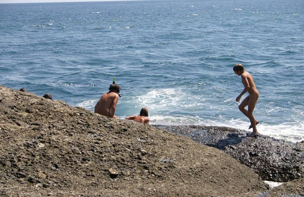 Leaning Against Hit Rocks pics - The emergence of naturism is linked to the name of Soren Sorensen