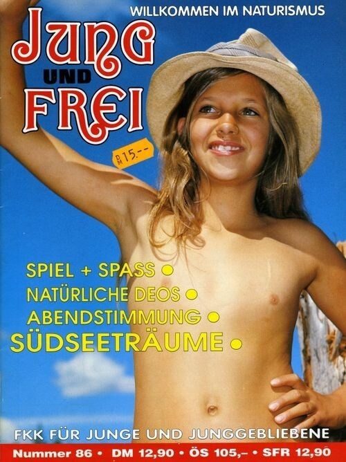Jung und Frei Nr 86 - Nudists relax beautifully—a sight to behold