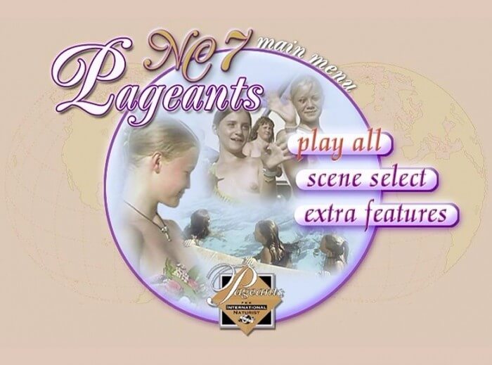 Pageants France # 7 1999 DVD video - Nudists live together in nature and in groups