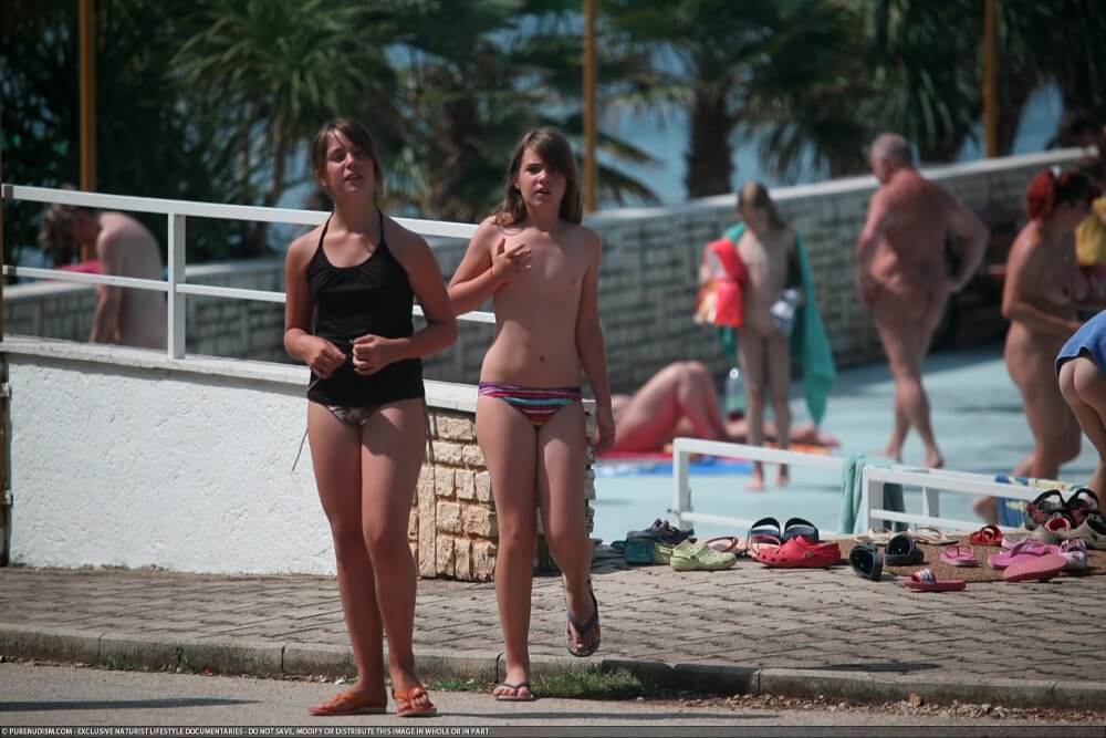FKK Water Locations Set 1 - A spontaneous movement toward nudity