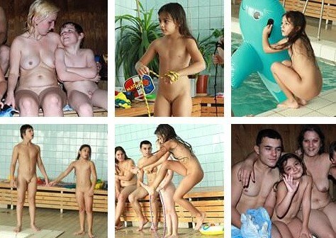 Pool and a sauna photo gallery - Clothing is a barrier for a nudist