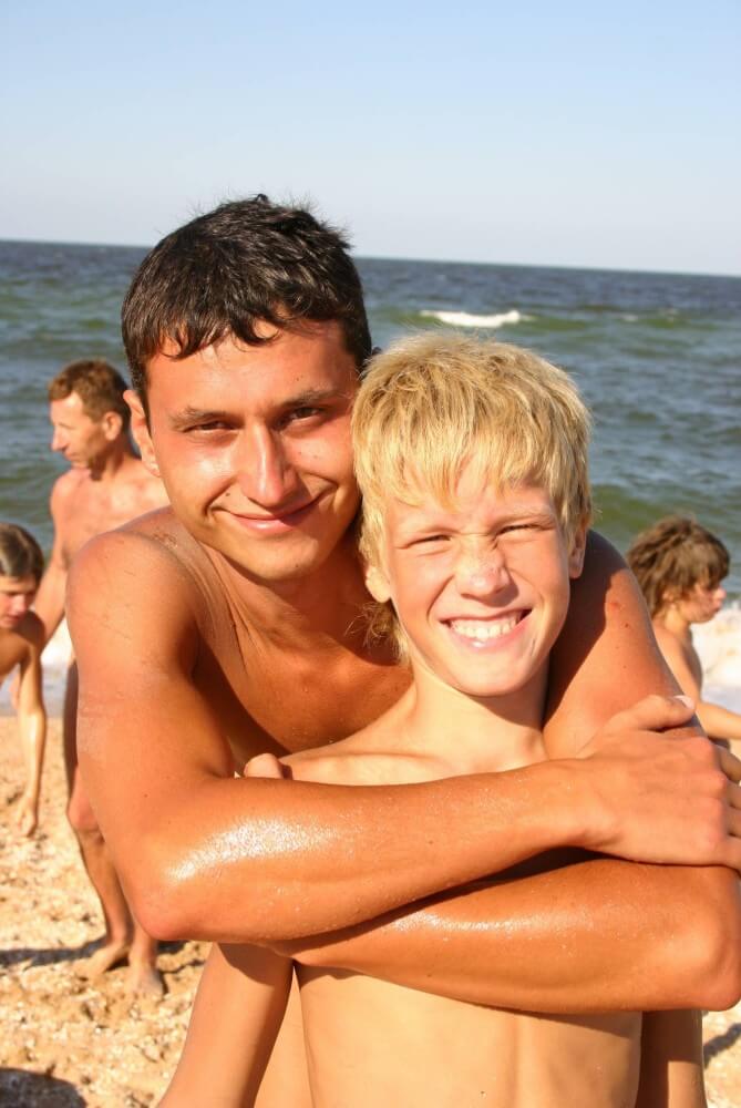 Naturist Group Pictures - Nudists value harmony and tranquility
