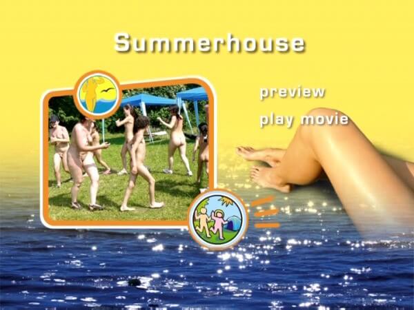 Naturist Freedom: Summer house DVD - Naturism and nudism value openness of mind and body