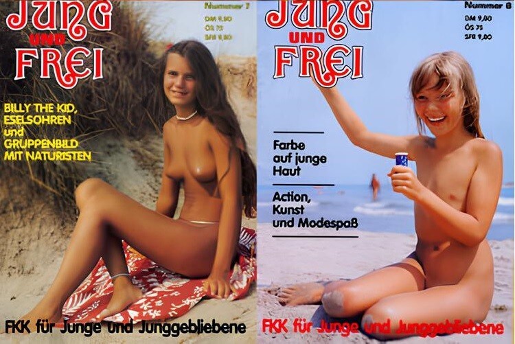 Jung und Frei # 5-8 - Nature serves as the bodys natural clothing