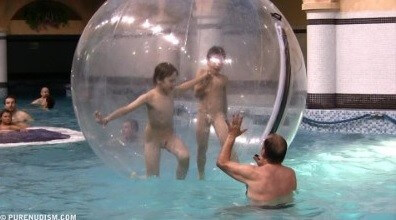Aquatic Park Zone 1 - Naturists are open to new ideas and experiences