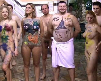 AquaPark Pageant Night Full HD video - Respect for one another and for the natural world are key principles of nudism and naturism